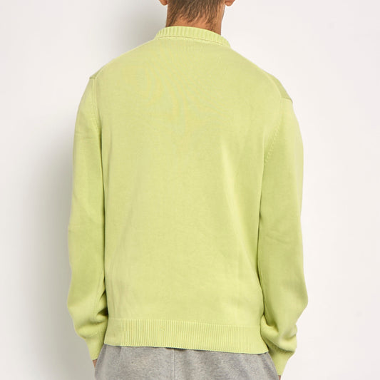 Henrys 1/4 Zip Knitted Sweater - L