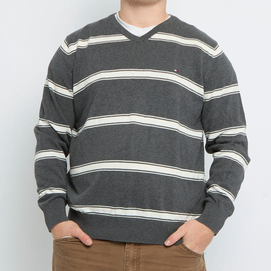 Tommy Hilfiger V-Neck Sweater - L