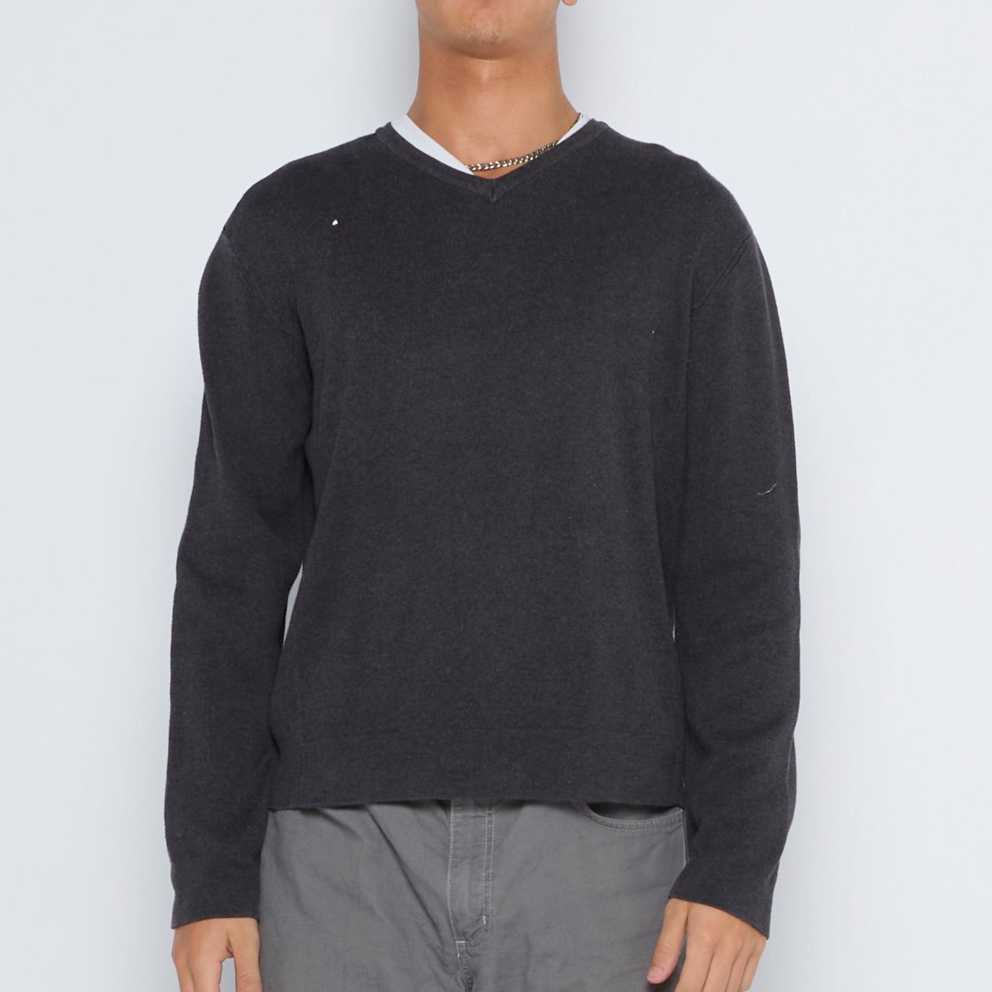 Calvin Klein V-Neck Sweater - L