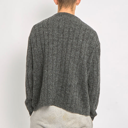 LEE Chunky Knit V-Neck Sweater- L