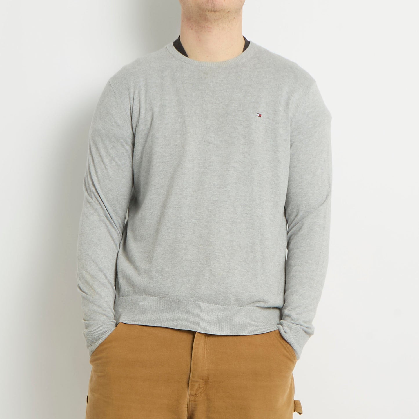 Tommy Hilfiger Crewneck Knitted Sweater - L