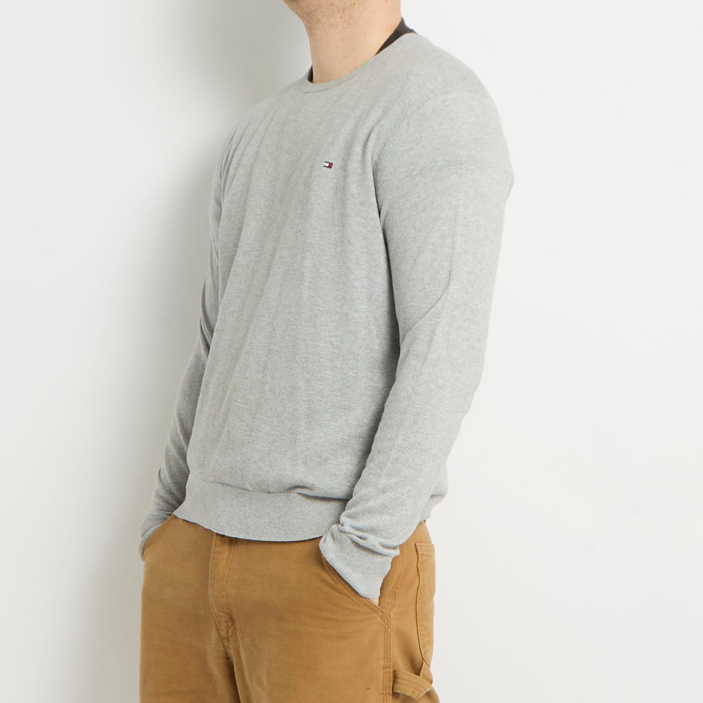 Tommy Hilfiger Crew Neck Knitted Sweater - L