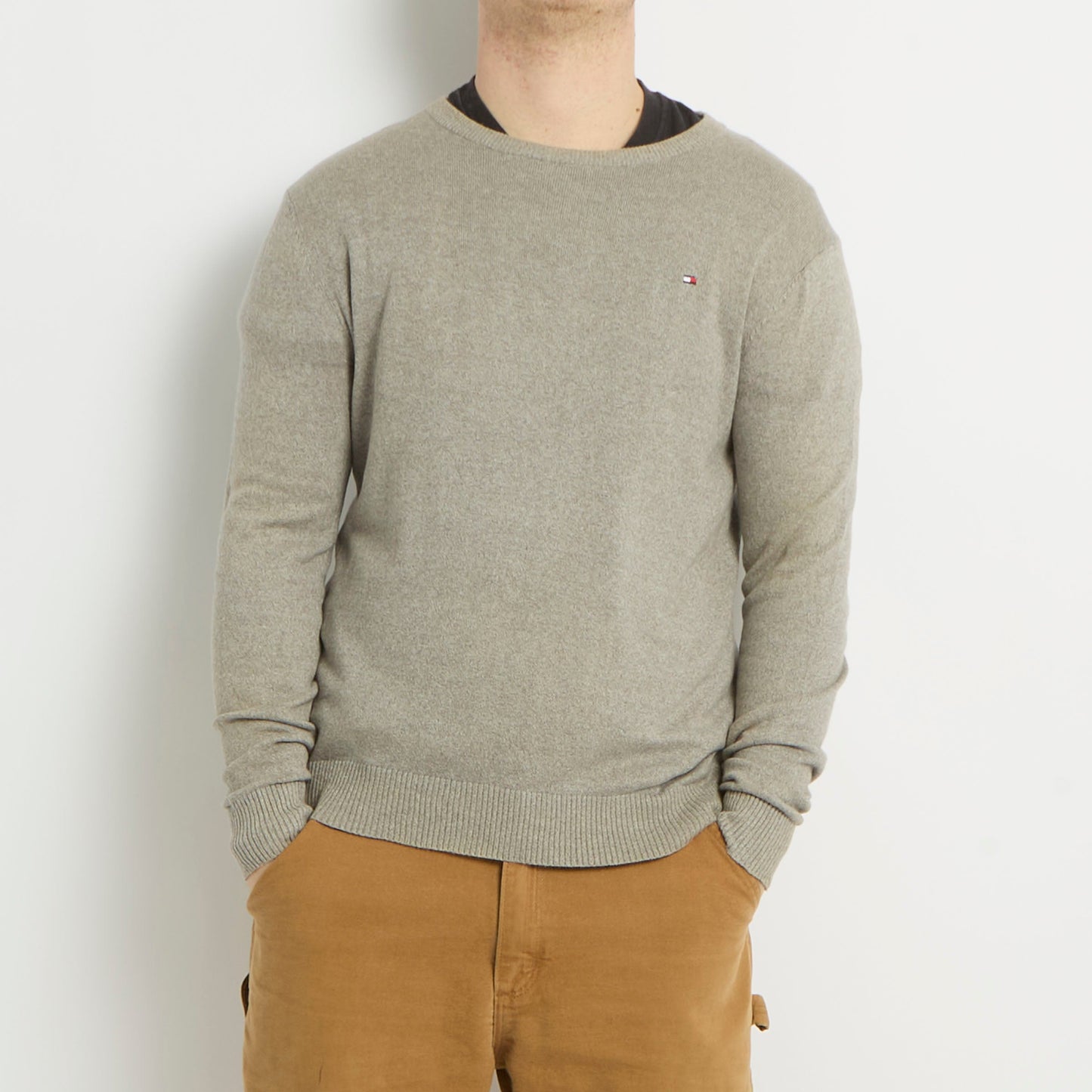 Tommy Hilfiger Crewneck Knitted Sweater - L