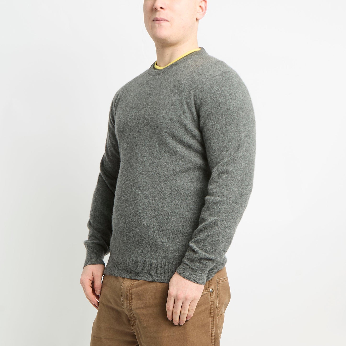 Barbour Lambswool Crew Neck - L