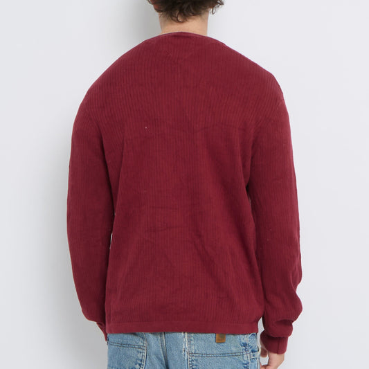 Tommy Hilfiger V-Neck Sweater - L