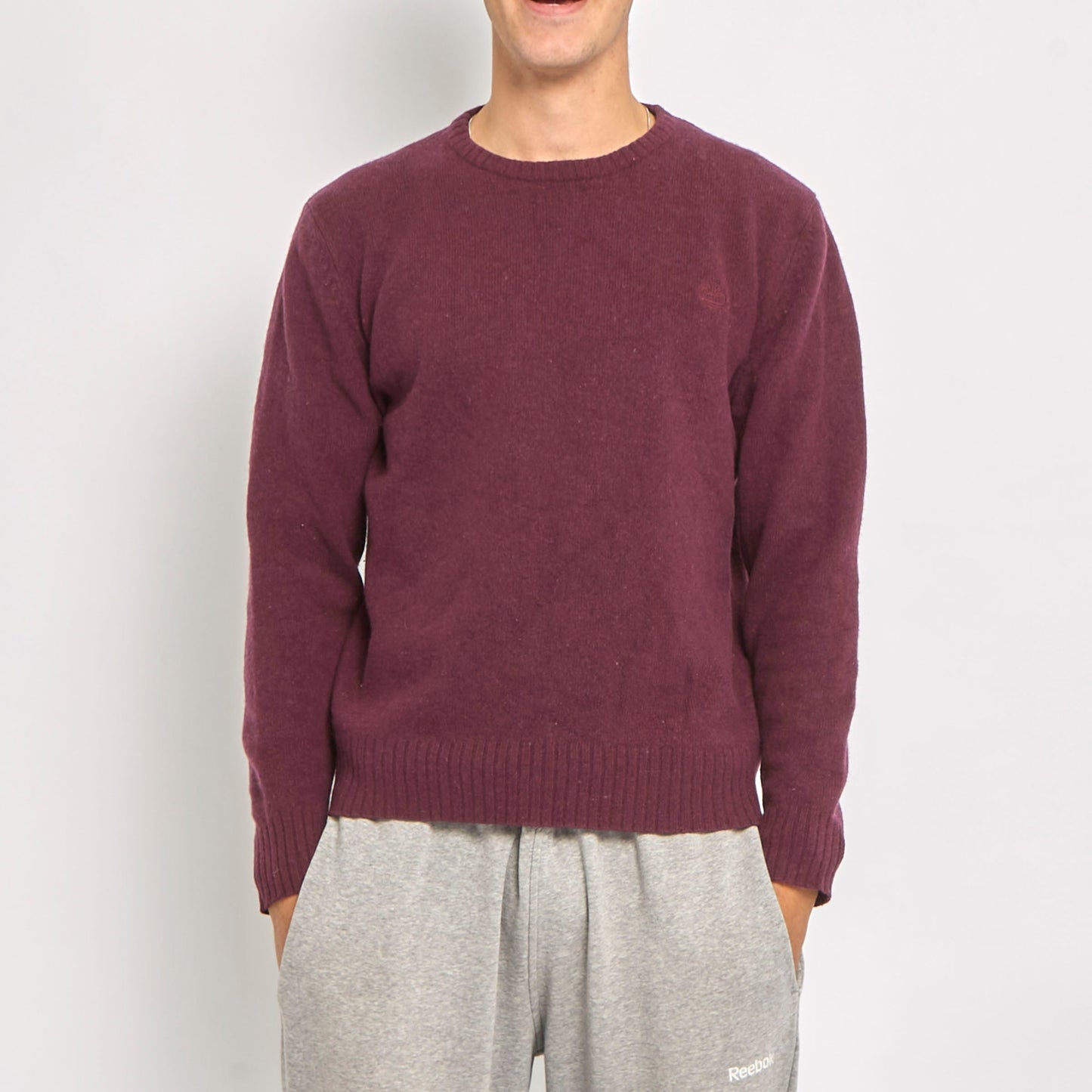 Timberland Heavy Knit Crewneck Sweater - L