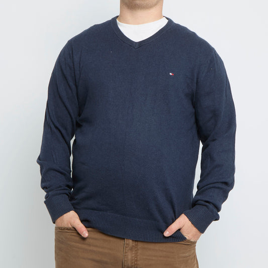 Tommy Hilfiger V-Neck Sweater - L