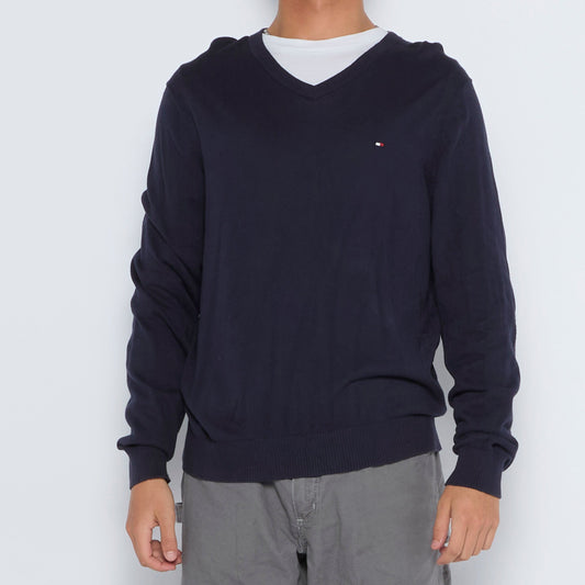 Tommy Hilfiger V-Neck Sweater - L