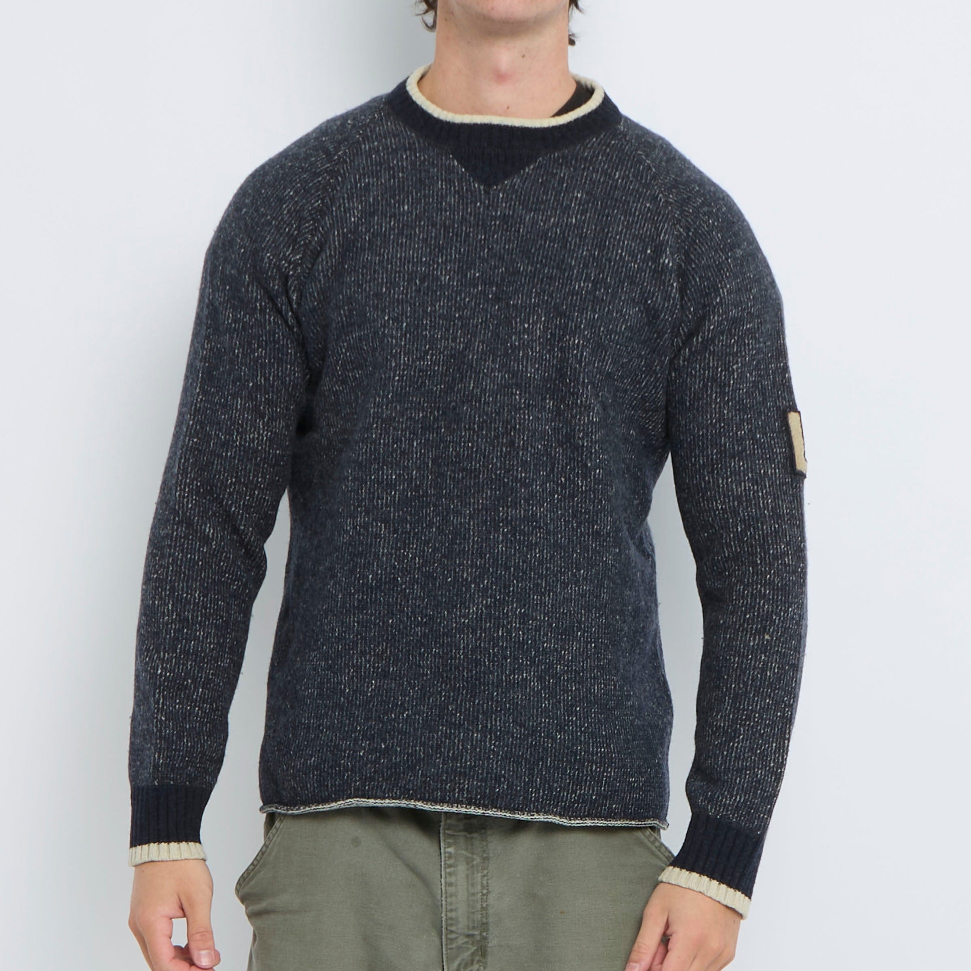 Levis Heavy Knit Crewneck Sweater - L