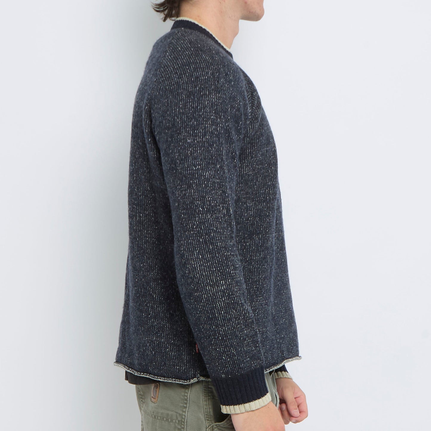 Levis Heavy Knit Crewneck Sweater - L