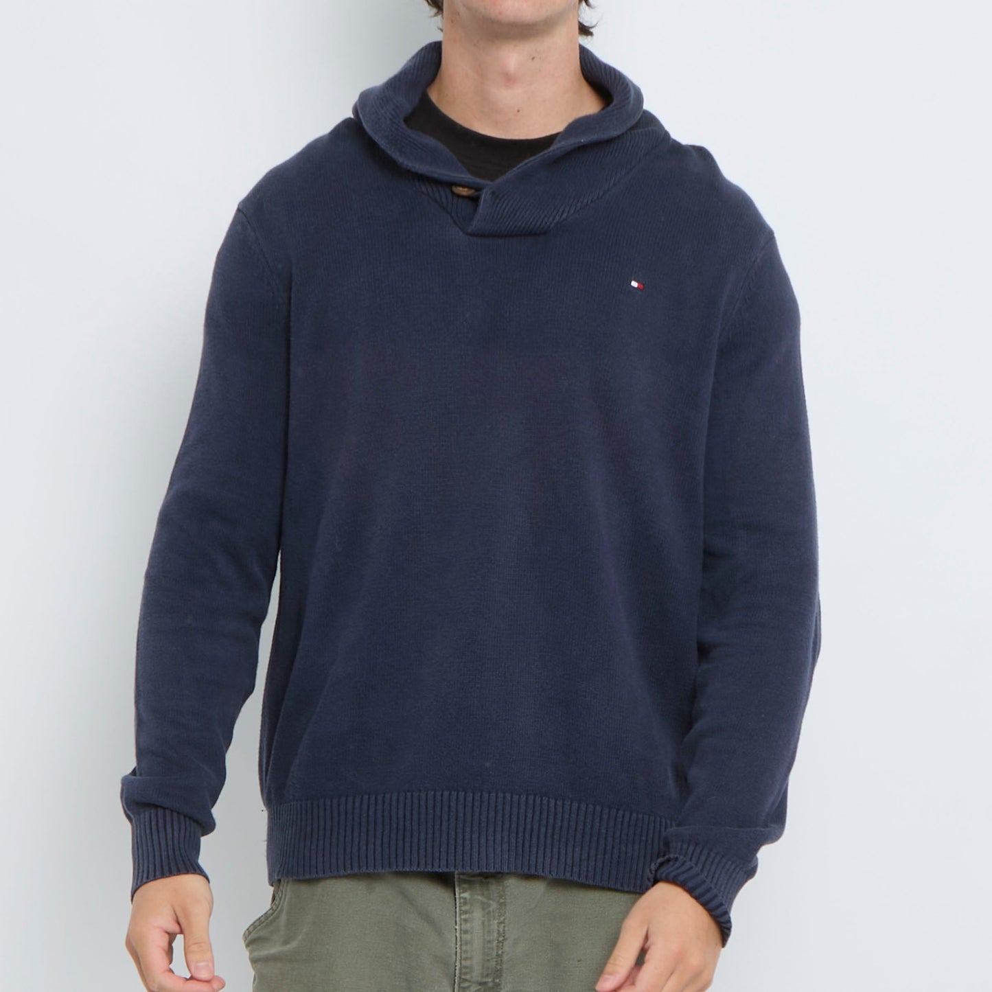 Tommy Hilfiger V-Neck Sweater - L