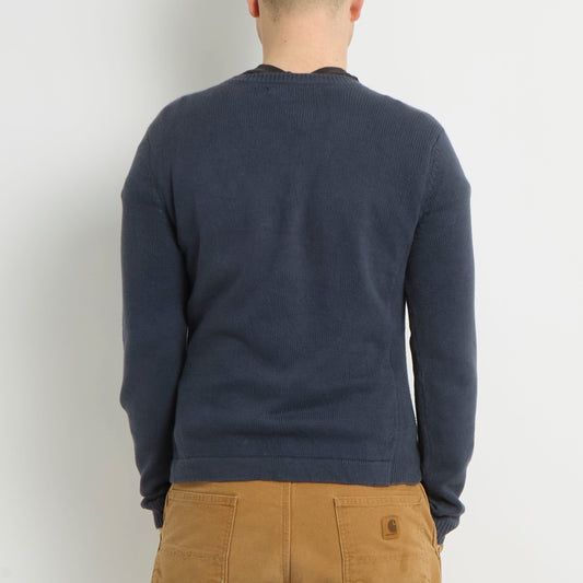 Tommy Hilfiger V-Neck Knitted Sweater - L