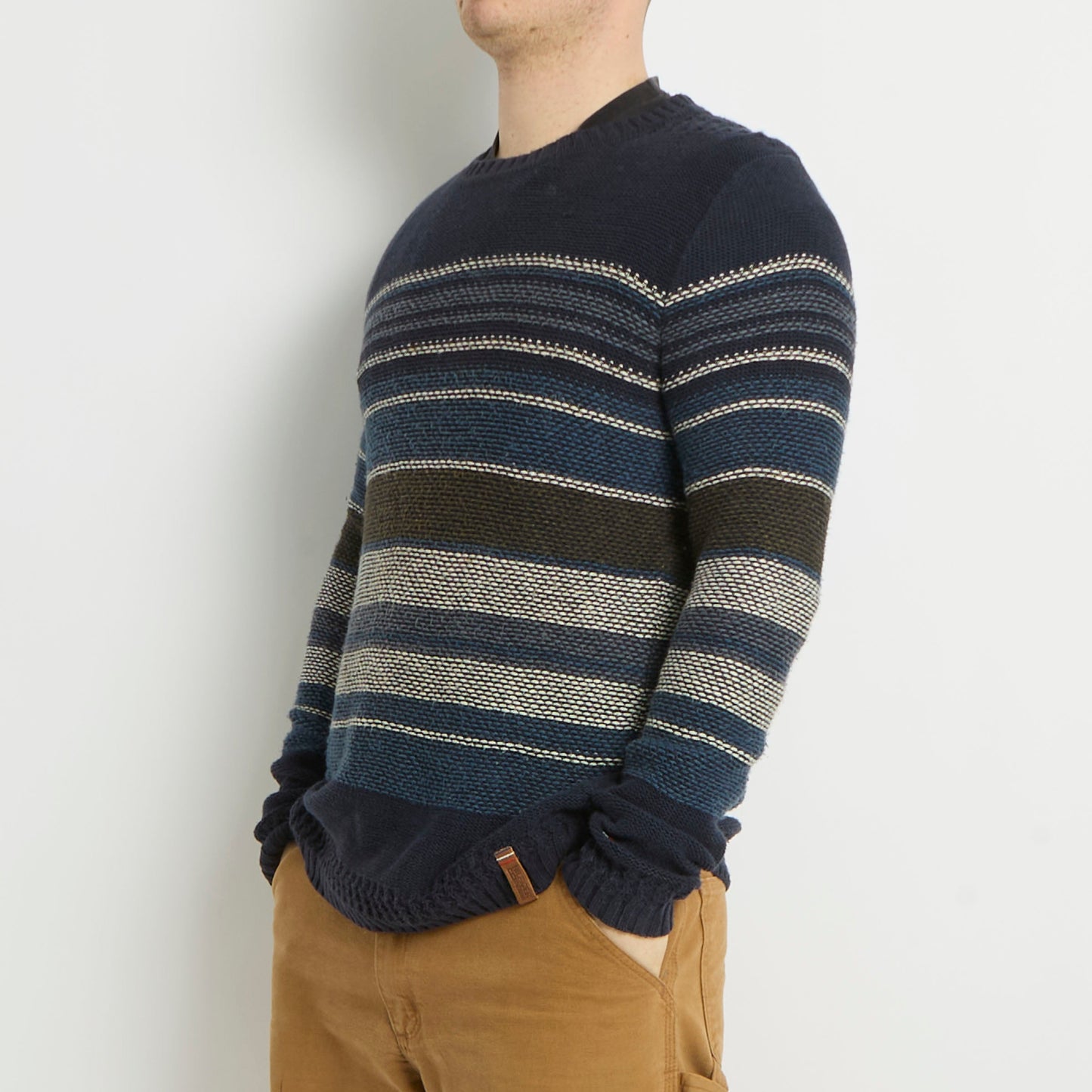 Tommy Hilfiger Crew Neck Knitted Sweater - L