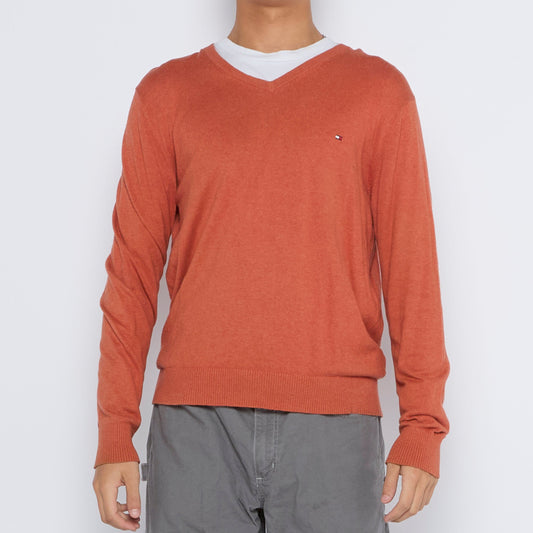 Tommy Hilfiger V-Neck Sweater - L