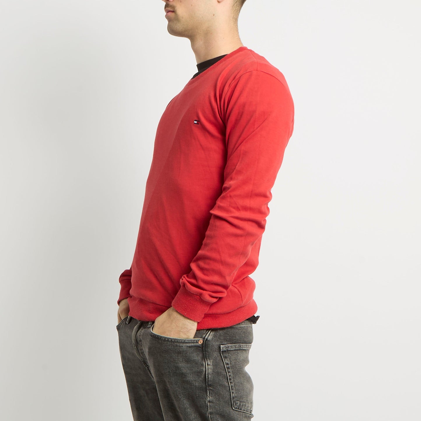 Tommy Hilfiger Knitted Crew Neck Sweater - L