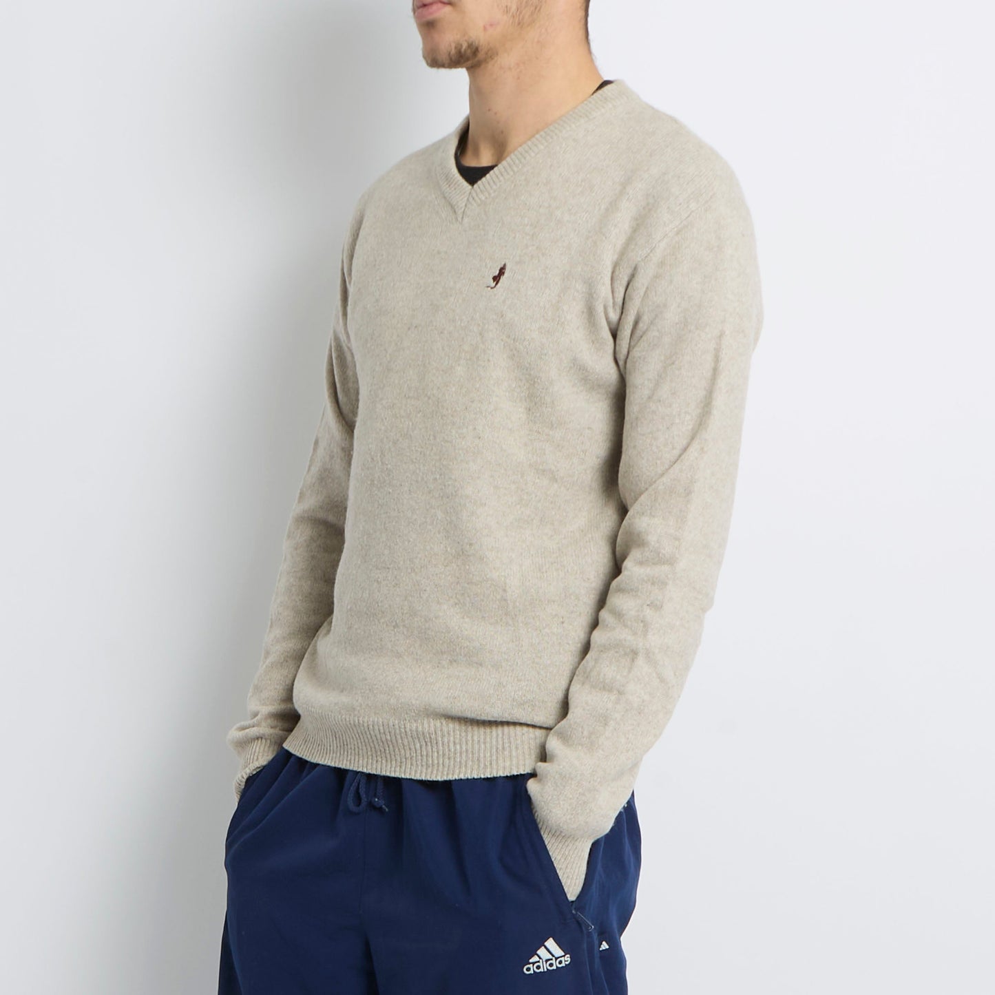 Marlboro Classics V-Neck Sweater - M