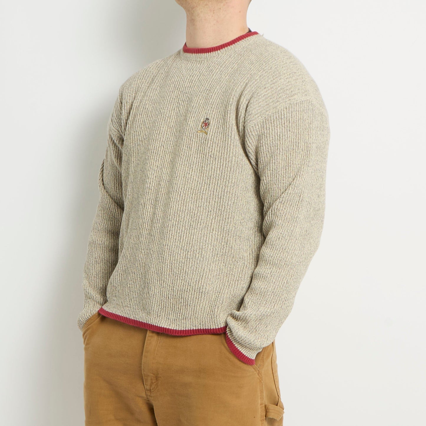 Tommy Hilfiger Crew Neck Knitted Sweater - M