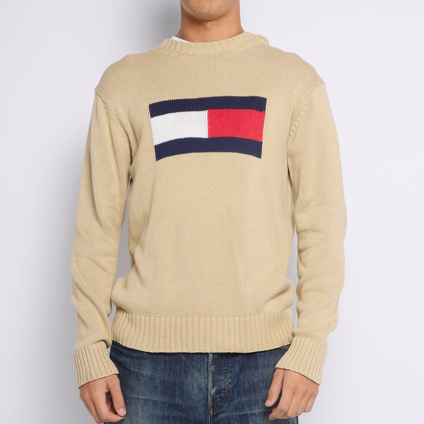 Tommy Hilfiger Heavy Crewneck Sweater - M