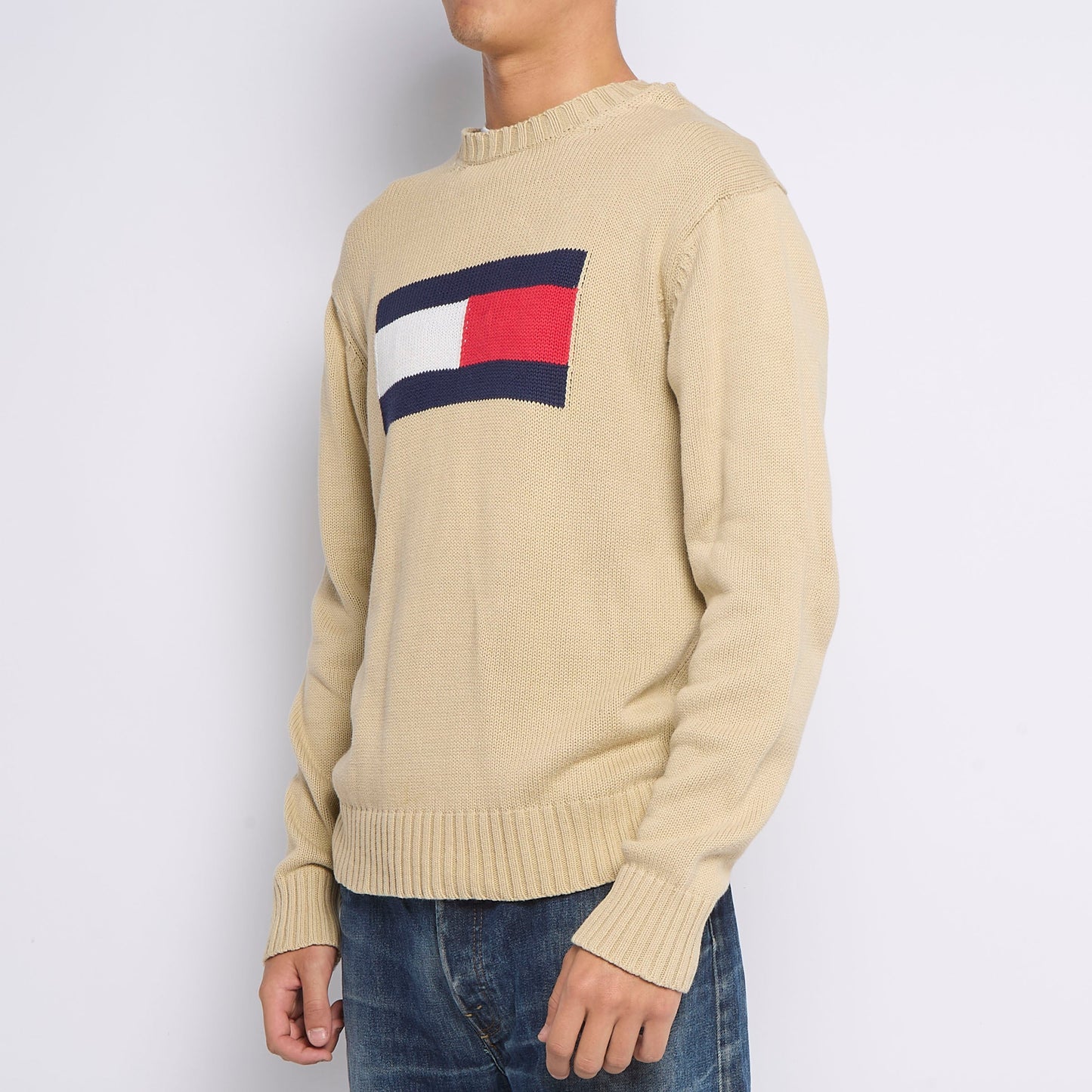 Tommy Hilfiger Heavy Crewneck Sweater - M