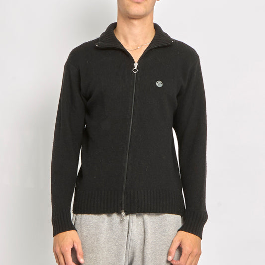 North Sails Full Zip Heavy Knit Sweater - M