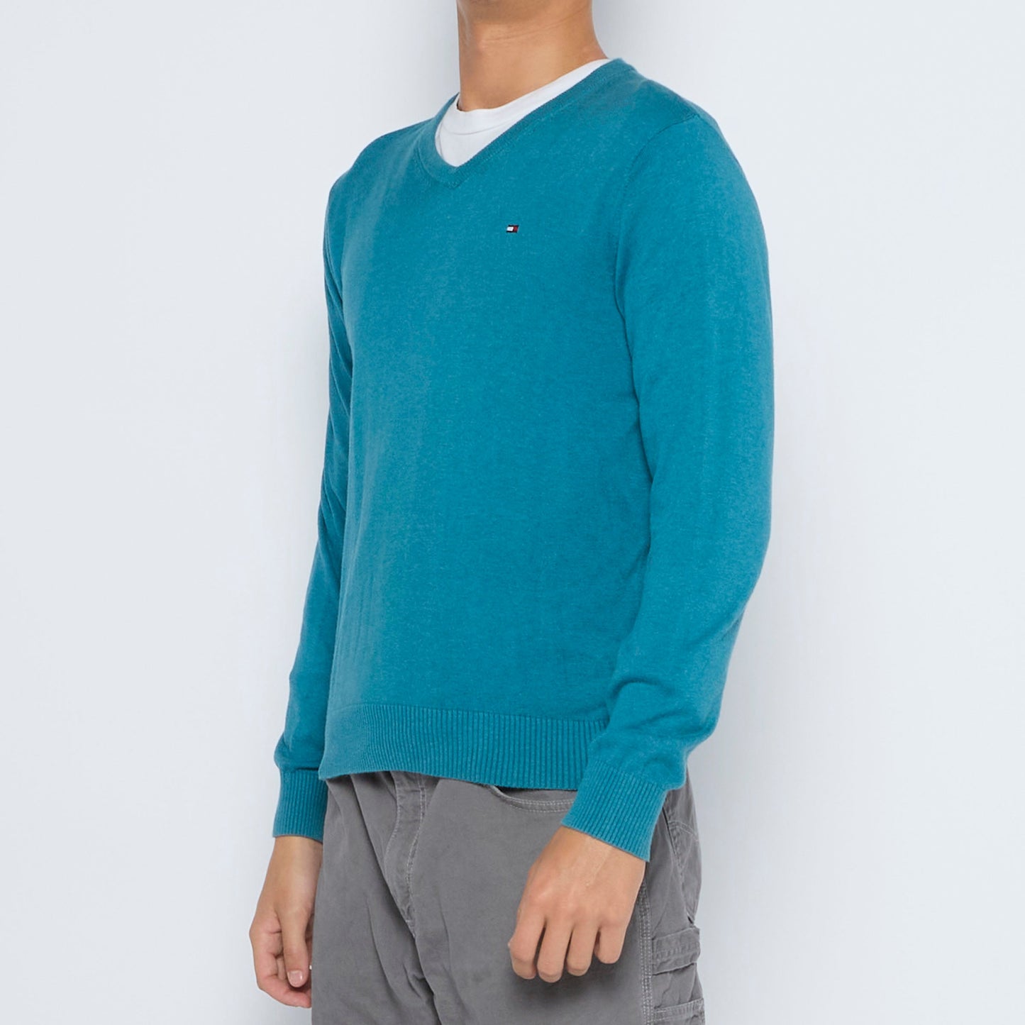 Tommy Hilfiger V-Neck Sweater - M