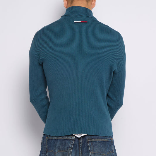 Tommy Hilfiger Turtleneck Ribbed Sweater - M