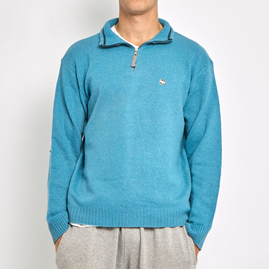 Murphy & Nye 1/4 Zip Knitted Sweater - M