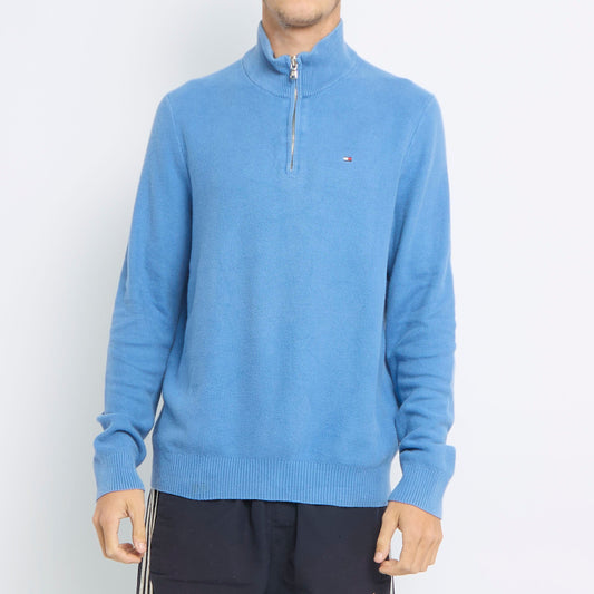 Tommy Hilfiger 1/4 Zip Sweater - M