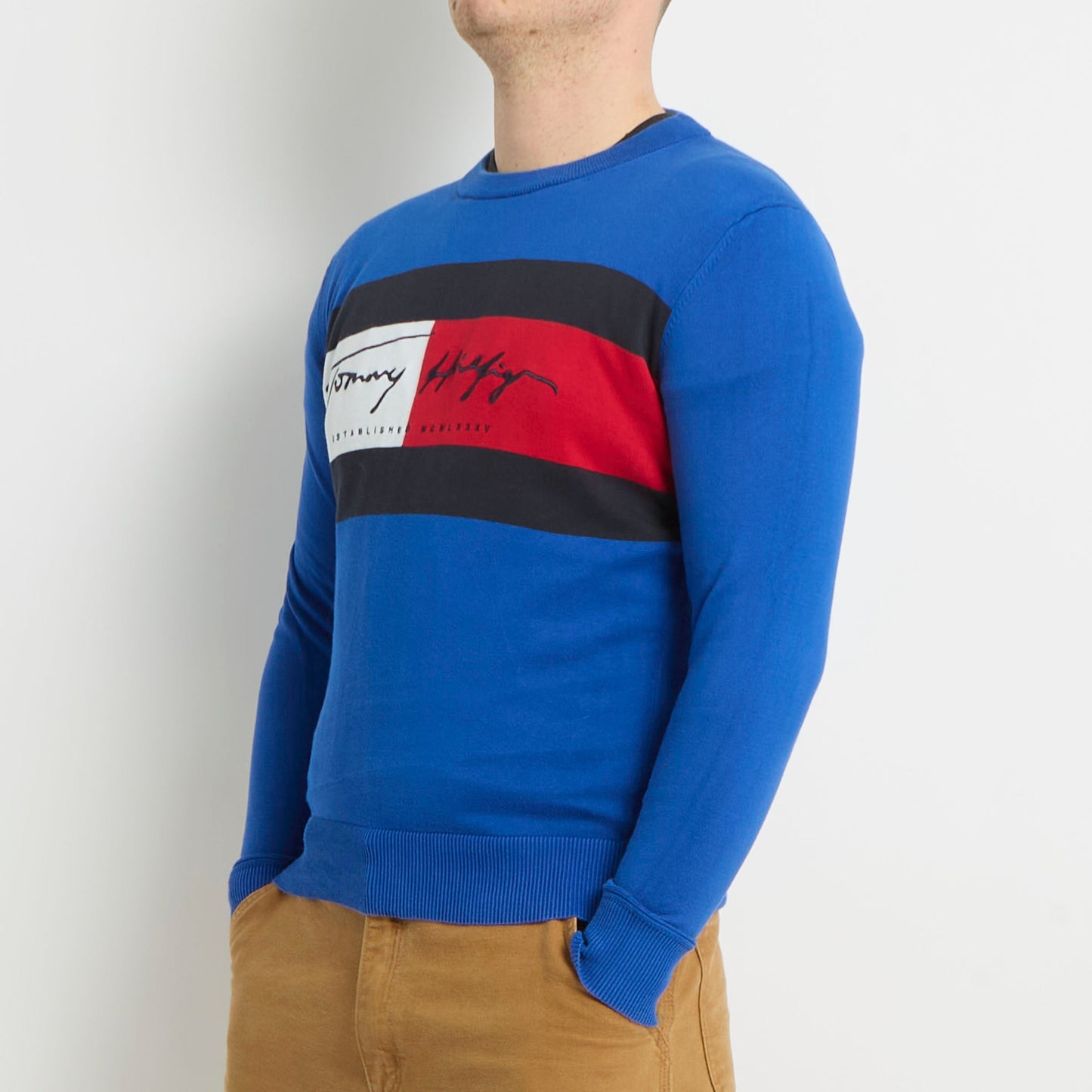 Tommy Hilfiger Crewneck Knitted Sweater - M