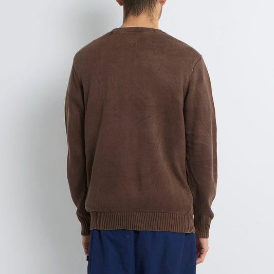 Tommy Hilfiger V-Neck Knitted Sweater - M