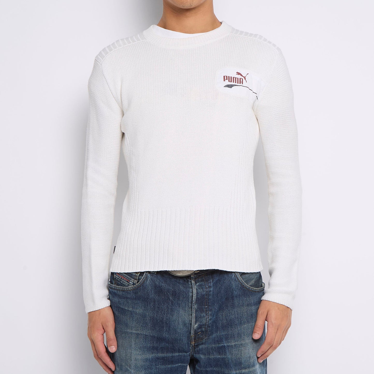 Puma Heavy Knit Sweater - M