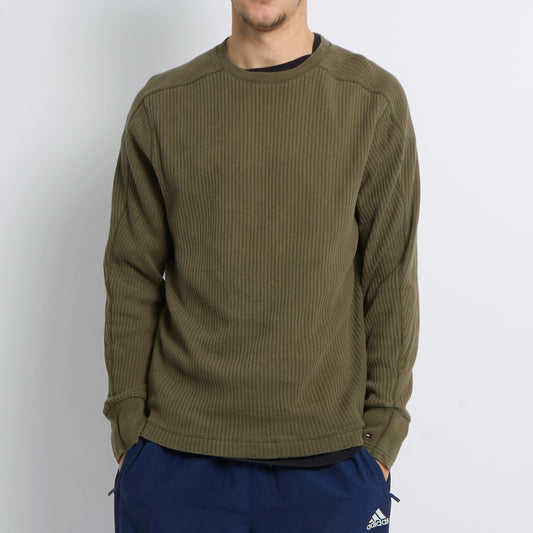 Tommy Hilfiger Ribbed Crewneck Sweater - M