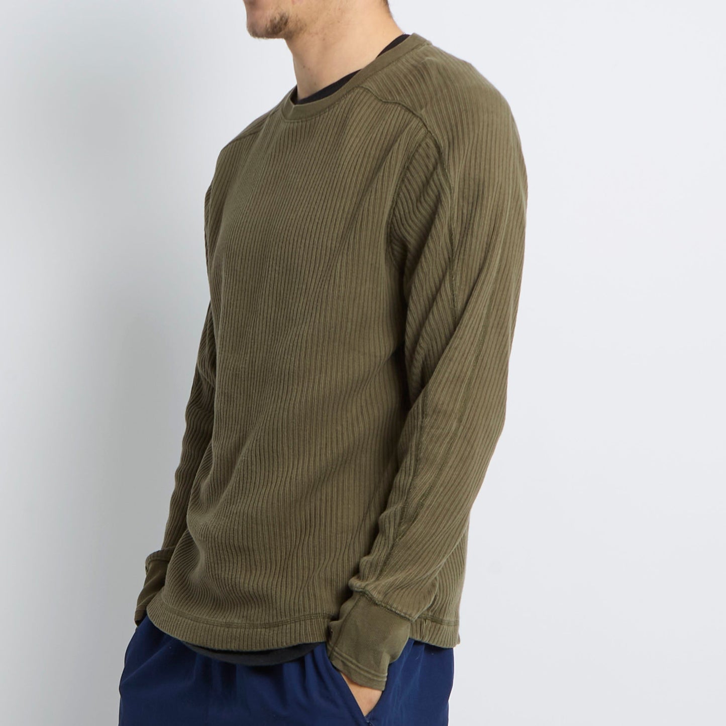 Tommy Hilfiger Ribbed Crewneck Sweater - M