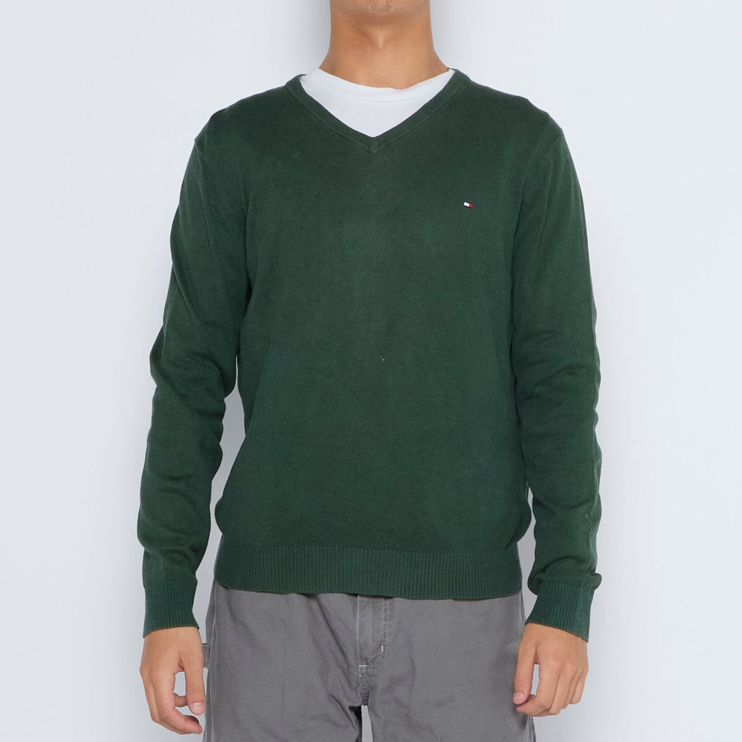 Tommy Hilfiger V-Neck Sweater - M