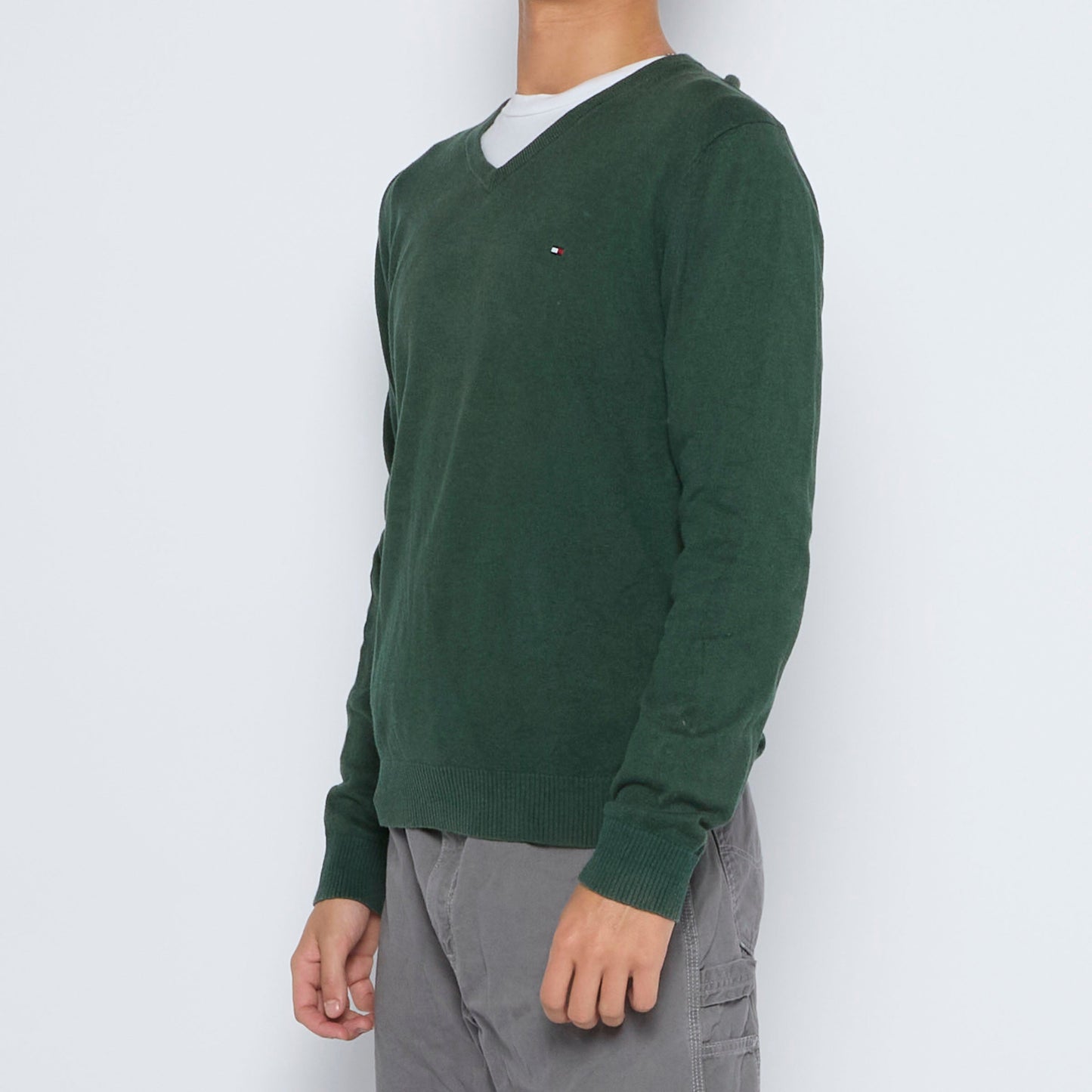 Tommy Hilfiger V-Neck Sweater - M