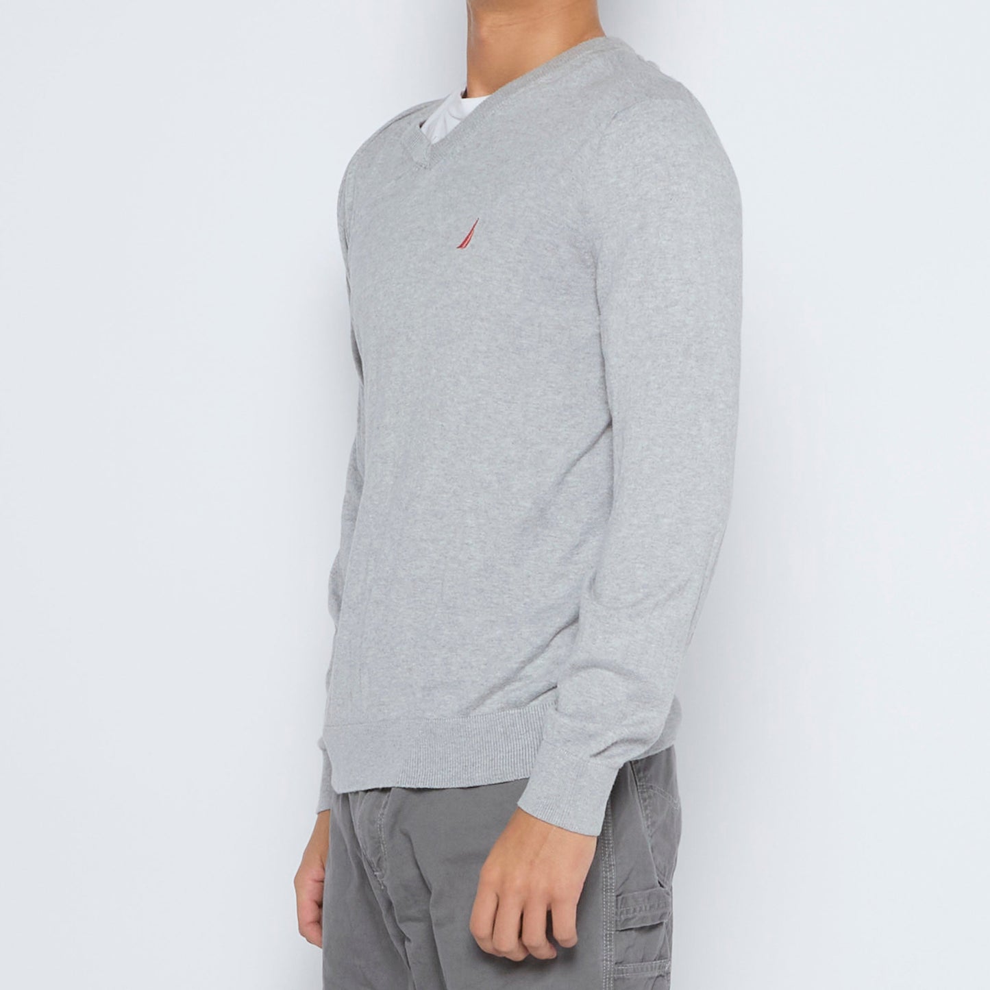 Nautica V-Neck Sweater - M