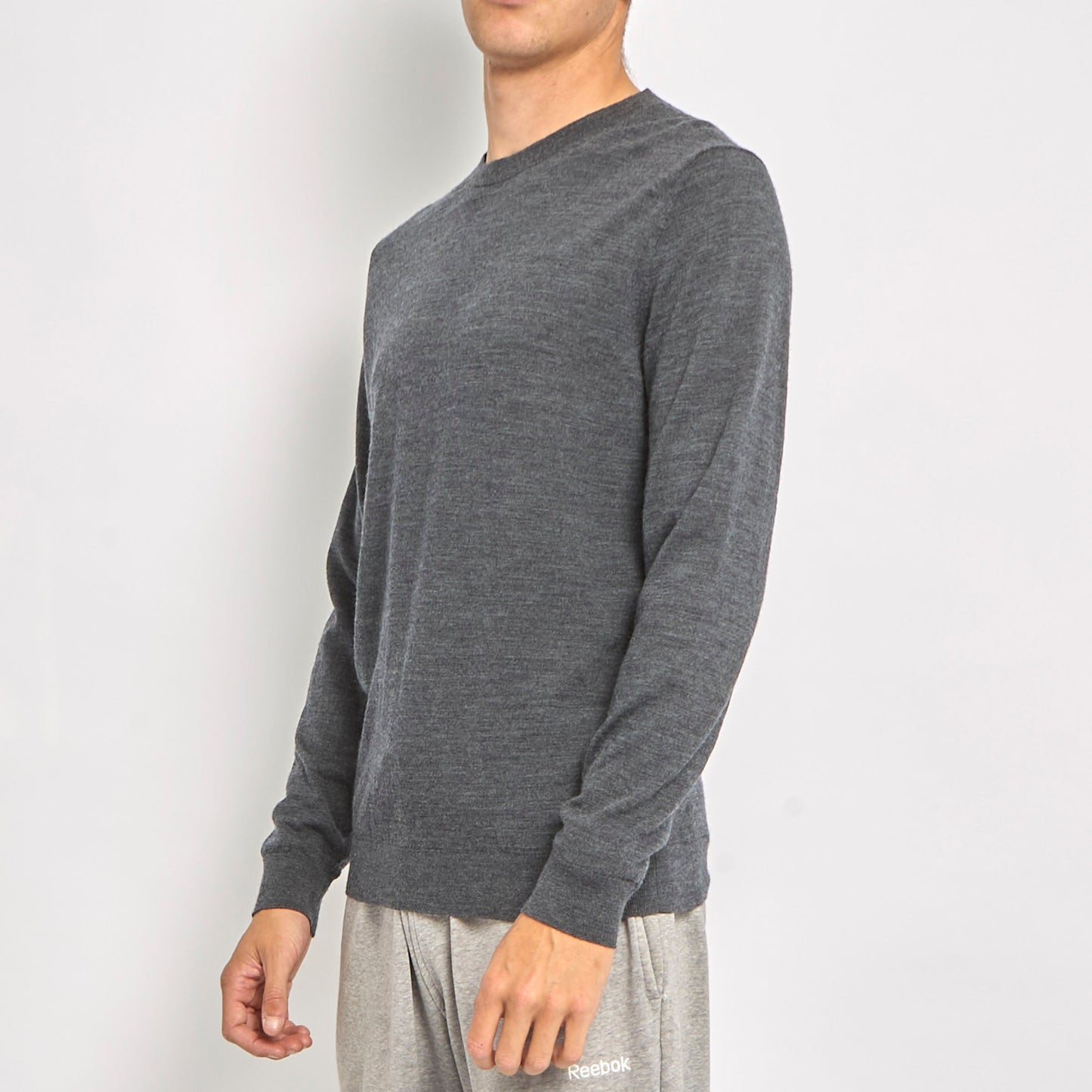 Massimo Dutti Fine Knit Crewneck Sweater - M