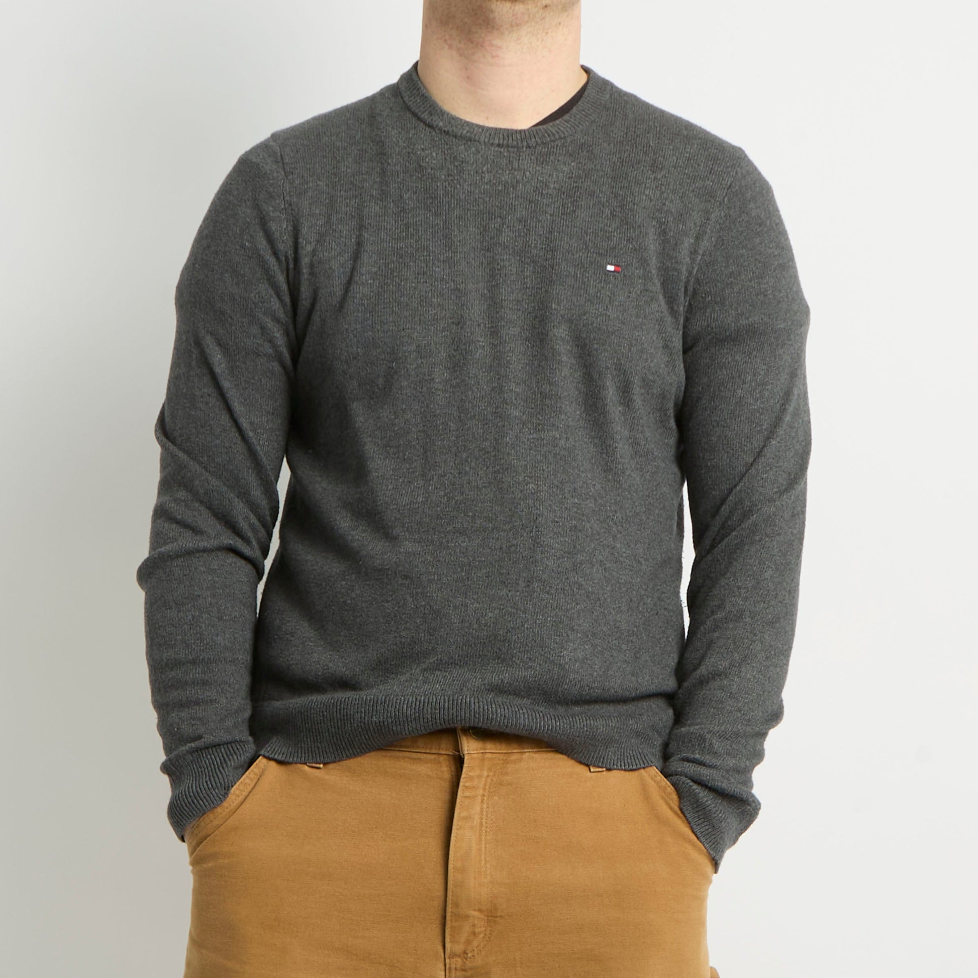 Tommy Hilfiger Crewneck Knitted Sweater - M