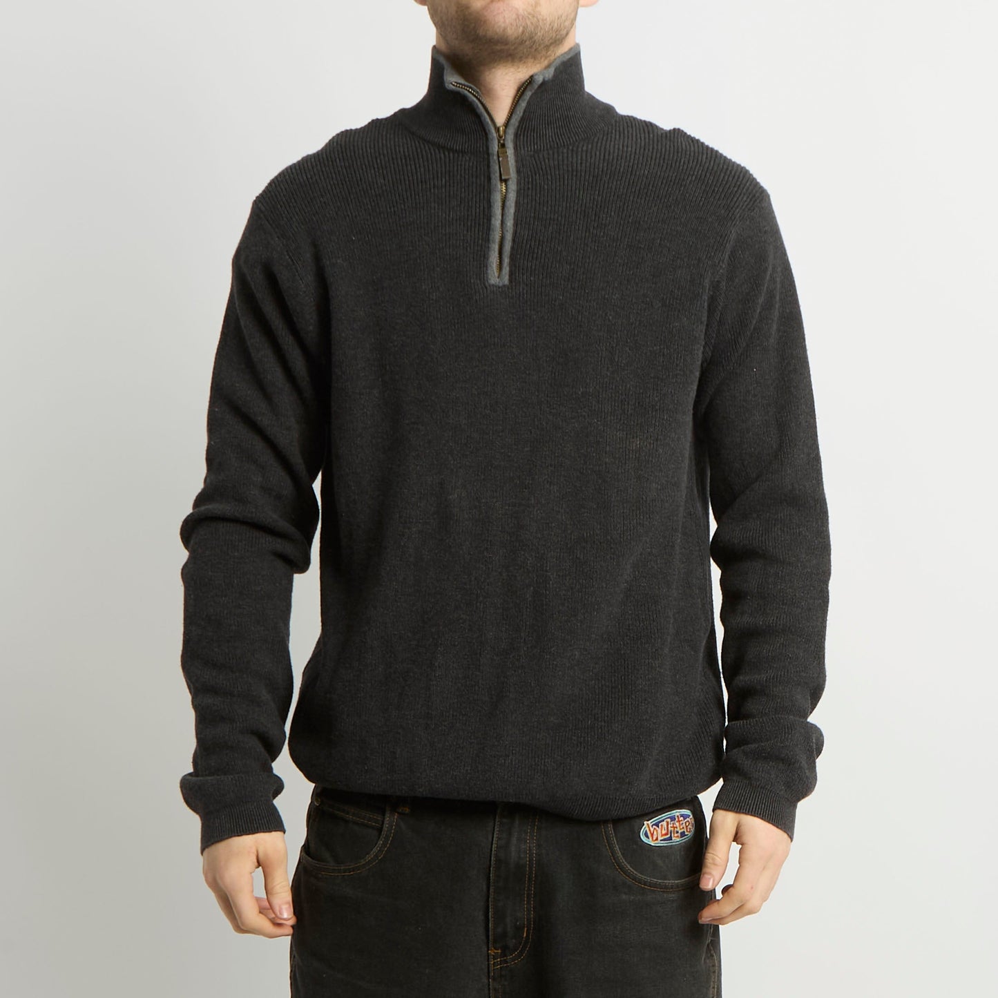 Izod Knitted Sweater - M