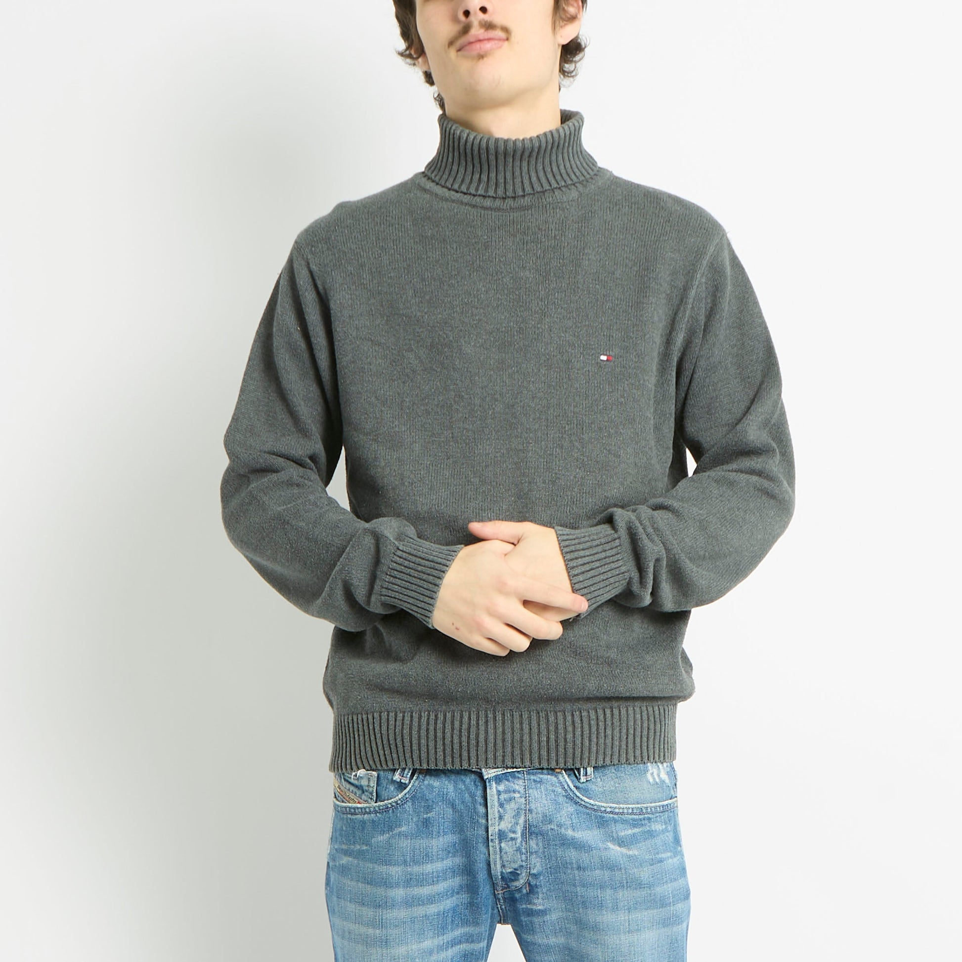 Tommy Hilfiger Turtleneck Knitted Sweater - M