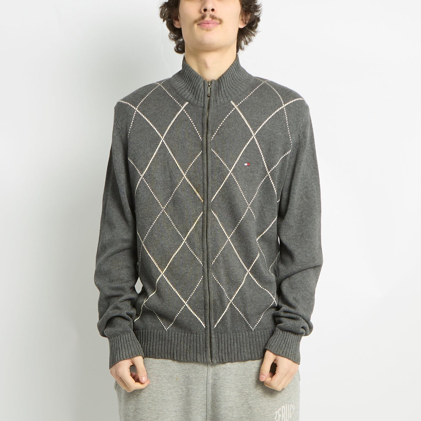 Tommy Hilfiger Diamond Sweater - M