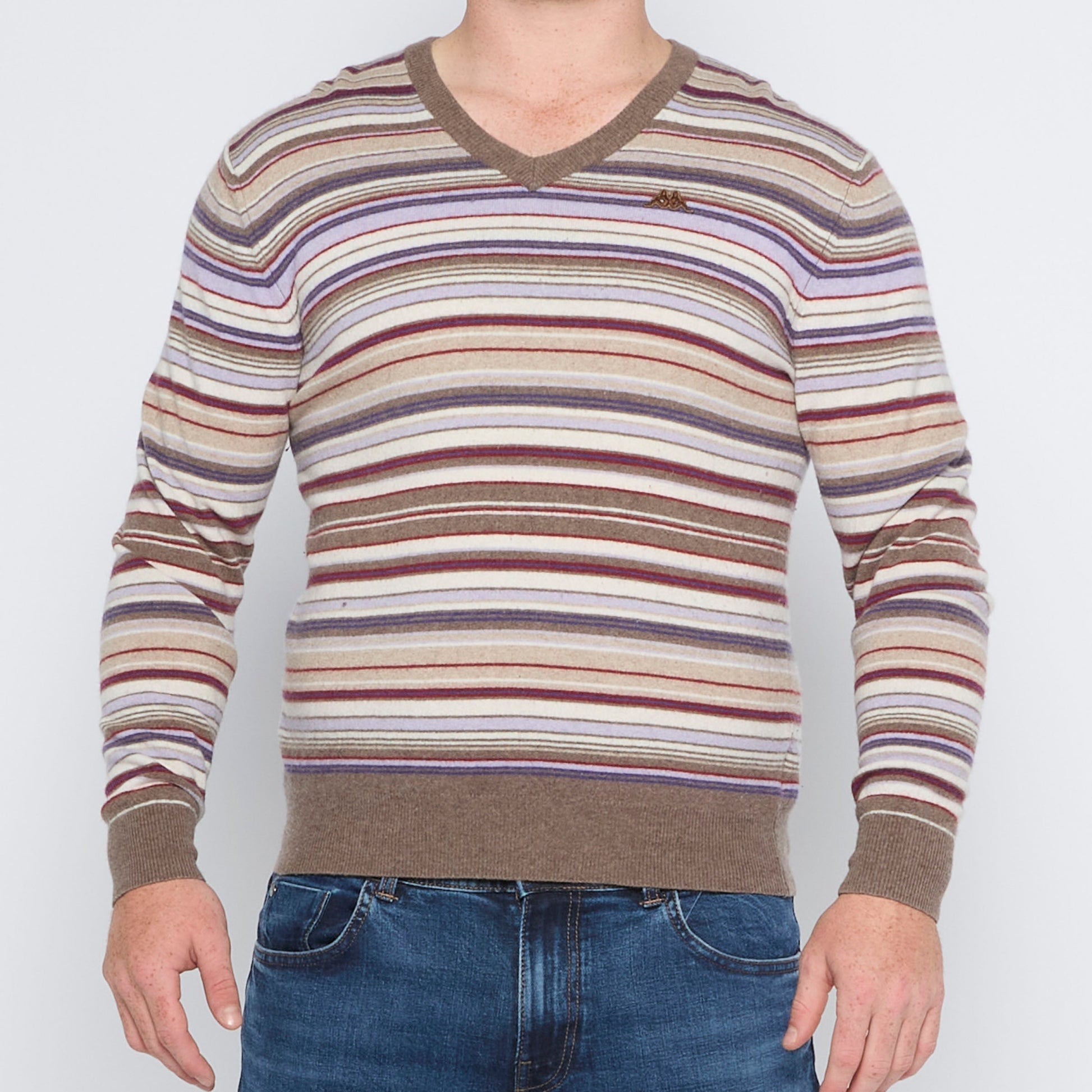 Kappa V-Neck Sweater - M