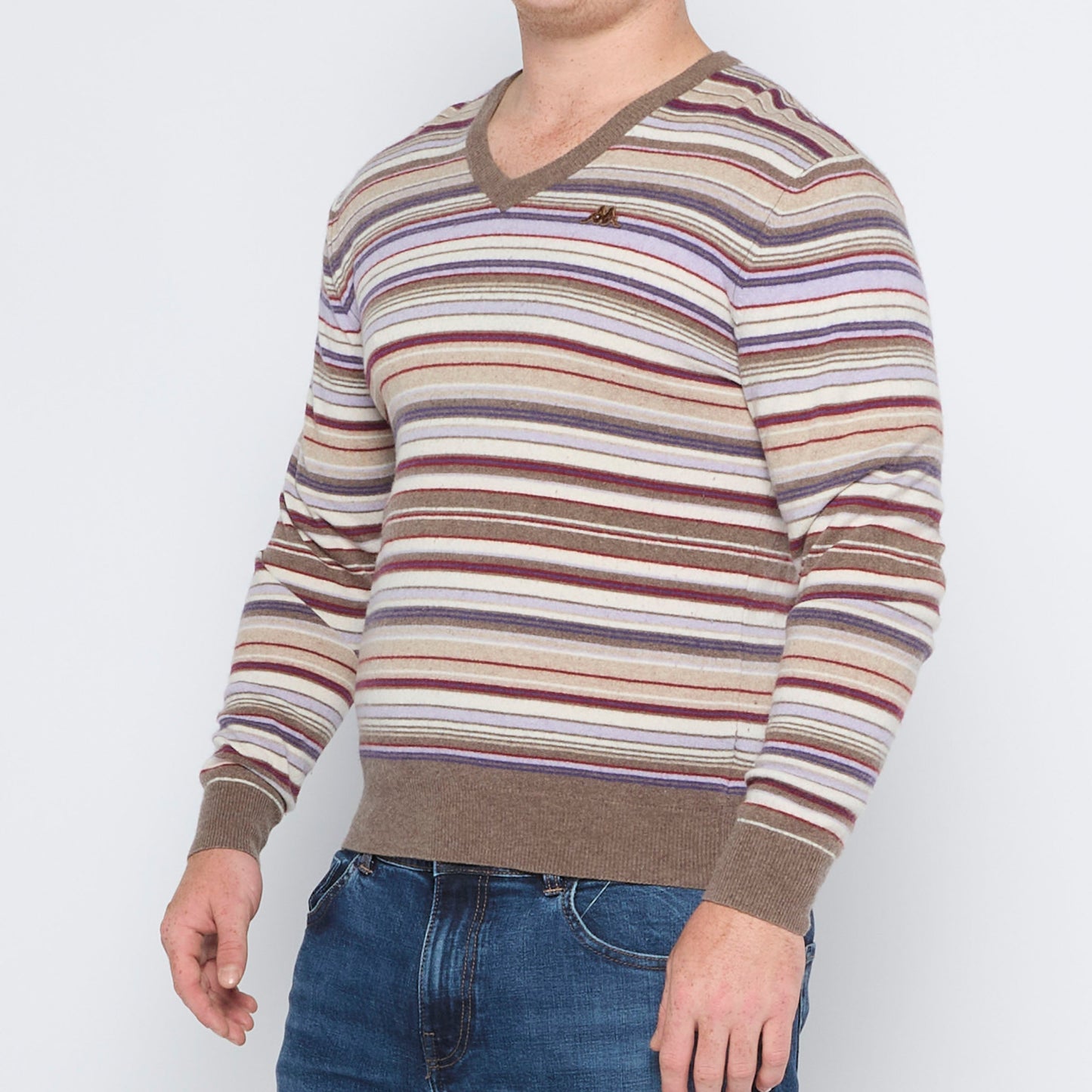 Kappa V-Neck Sweater - M