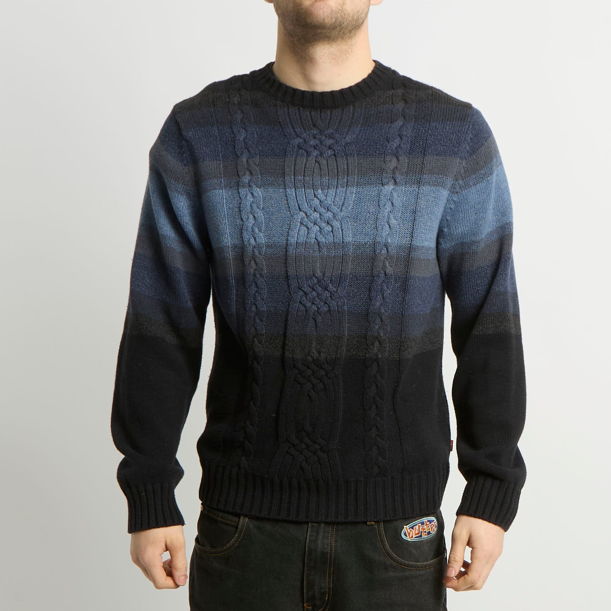 Izod Knitted Sweater - M