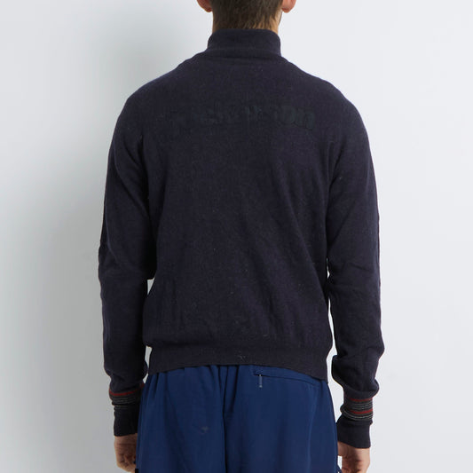 Jeckerson Zip Up Knitted Sweater - M