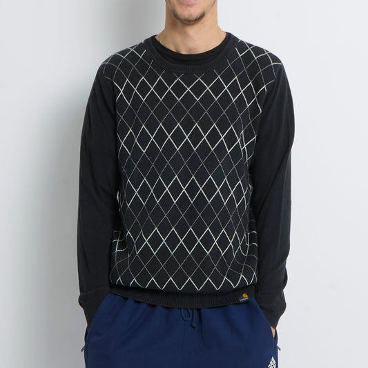 Carhartt Diamond Print Crewneck Sweater - M