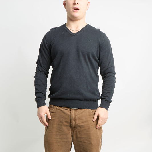 Barbour V Neck Jumper - M