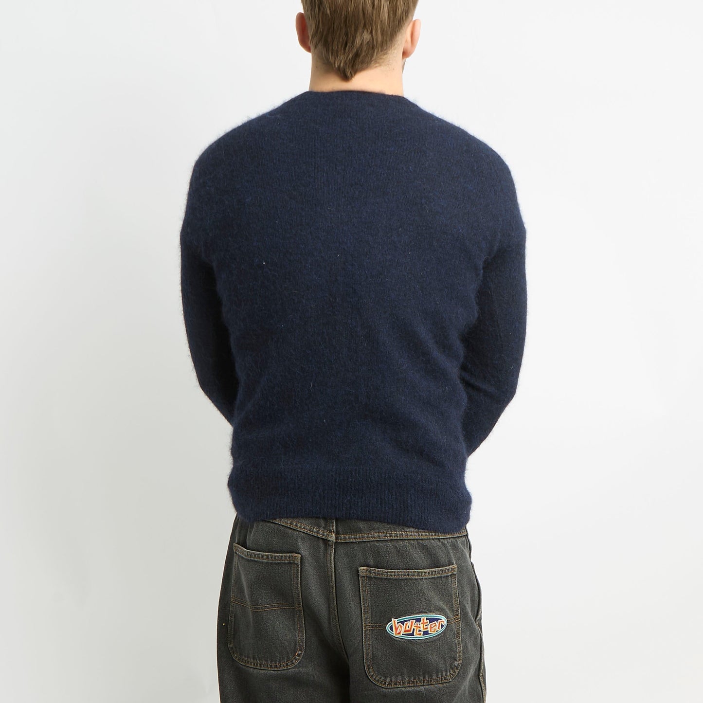 Barbour Alpaca Wool Crewneck - M