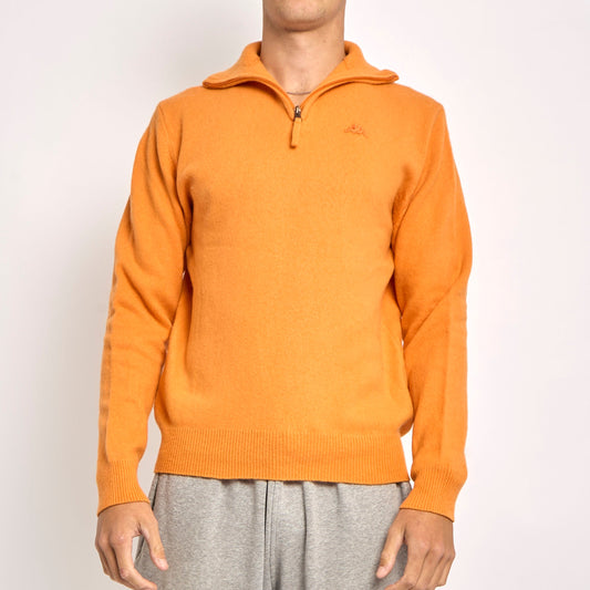 Kappa Wool Knitted Polo Neck Sweater- M