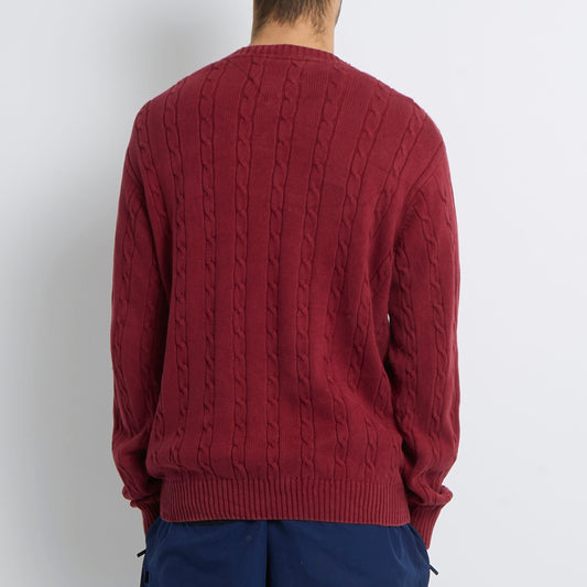 Tommy Hilfiger Cableknit Crewneck Sweater - M